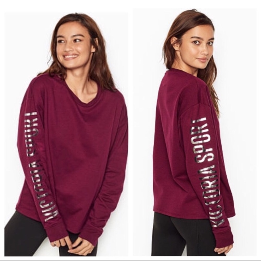 NEW VS Sport Fleece Pullover Sweatshirt